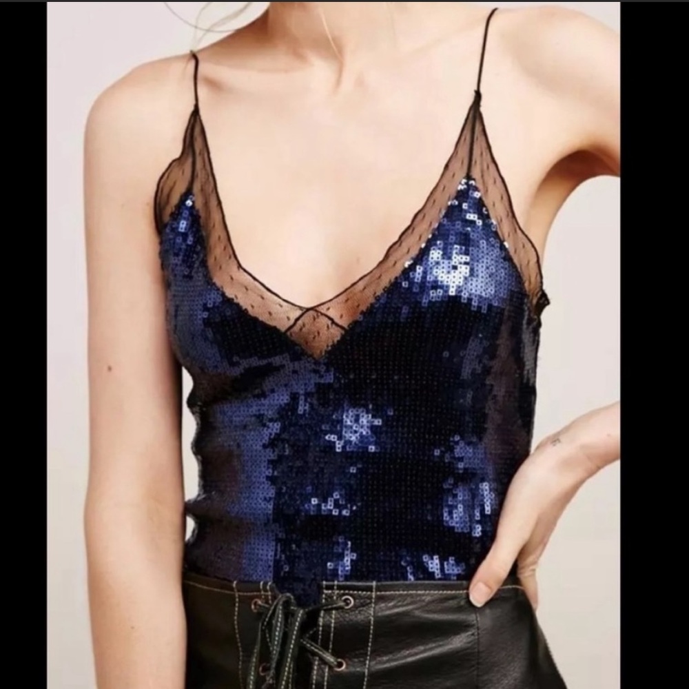 Gorgeous intimately Free People sequin camisole
